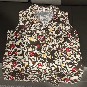 Bass Multicolor Patterned Blouse